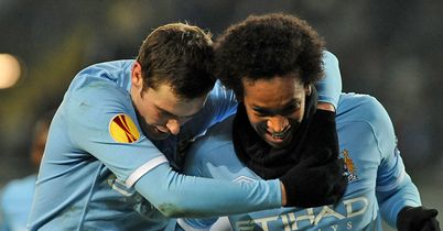 Man City finish top of Group A thanks to a second half strike from Jo which earns them a draw against Juventus.