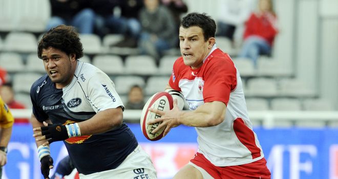 Damien Traille: Will skipper Biarritz against Agen