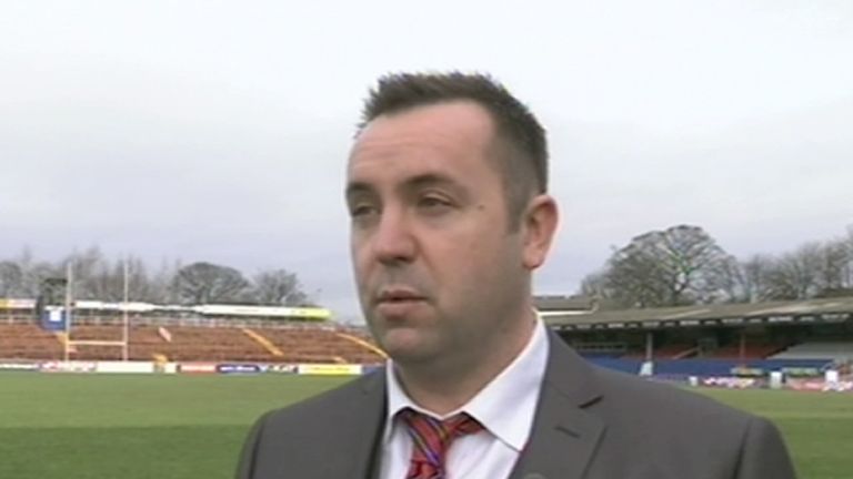 Glover: took control of Wakefield in February