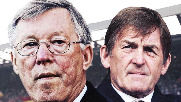 Sir Alex Ferguson and Kenny Dalglish: Set to go head-to-head when Liverpool host United