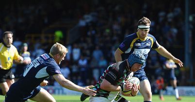 Joe Gray crashes over for Harlequins
