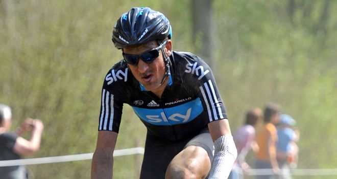 Barry: In action at Paris-Roubaix