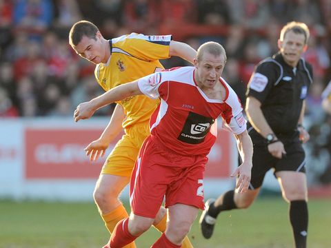 Image of Murphy (left): Has left Vale Park