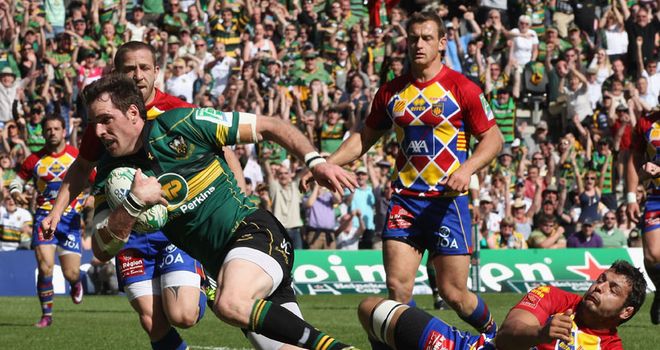 Clarke: Try in first half