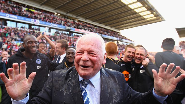 Dave Whelan: Has hinted that the time has come for him to step aside