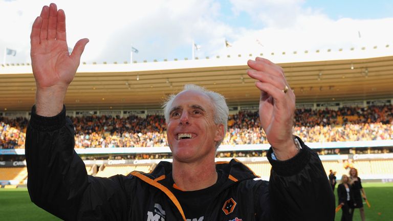 Mick McCarthy: Celebrating after avoiding relegation on the final day of the 2010/11 season