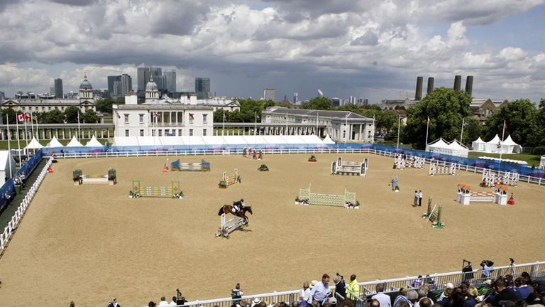 Greenwich Park: venue for the equestrian events at London 2012