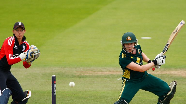 Scored 54 not out as Australia chased 169 target for seven-wicket win