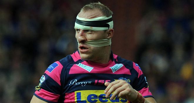 Ablett: suffered a facial injury during the Carnegie Challenge Cup semi-final