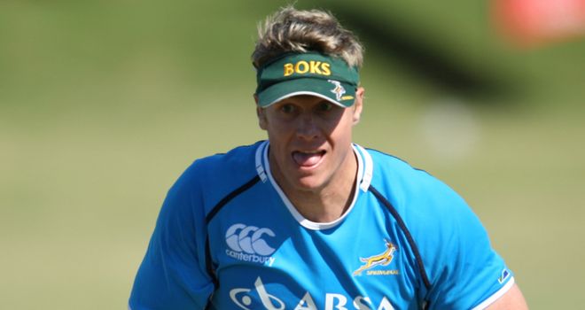 Jean de Villiers: Back to full fitness for South Africa