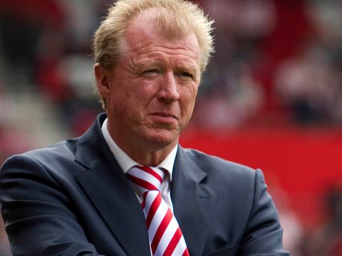 Image of Steve McClaren: Has been impressed by new signing Plet in training