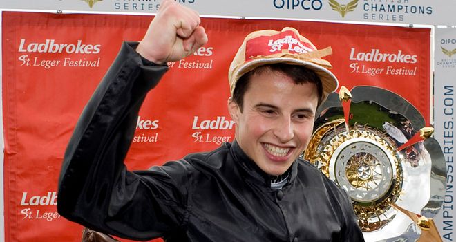 William Buick: Went on to win the St Leger aboard Masked Marvel