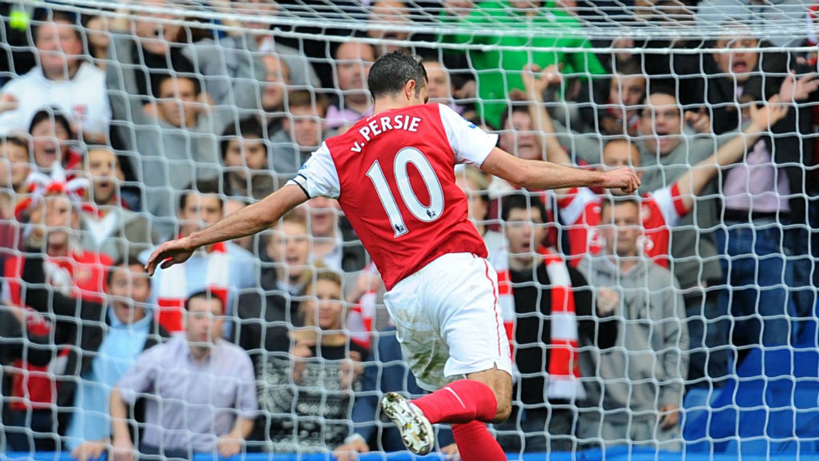 Van Persie in Arsenal 11-number.