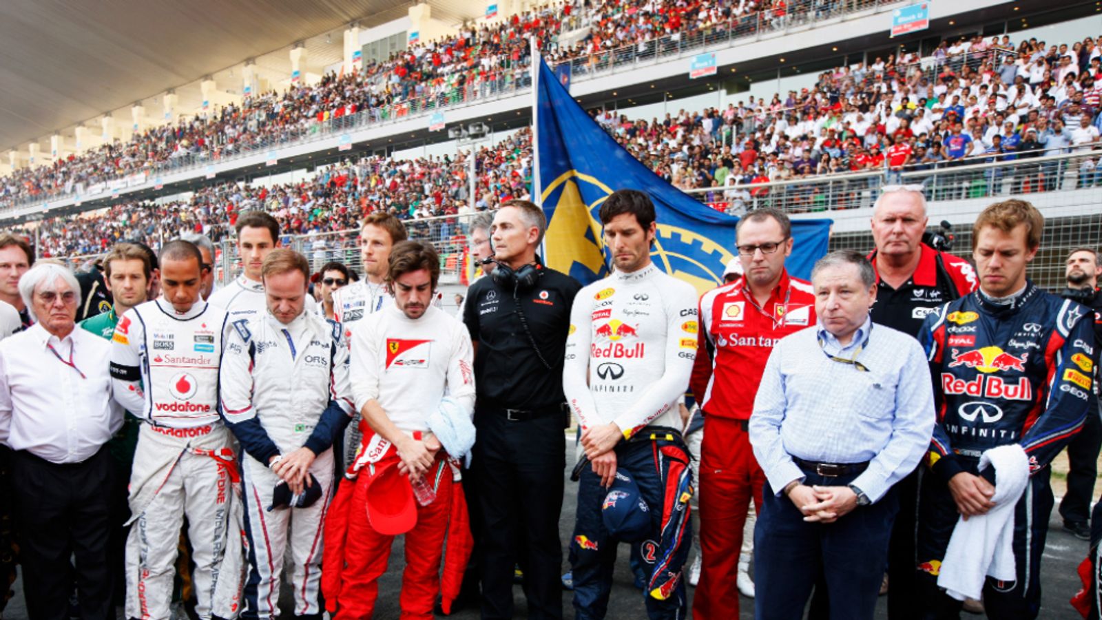 Vettel's tribute to tragic stars | F1 News | Sky Sports