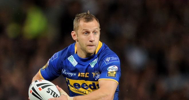 Rob Burrow: recovered from cheek bone injury