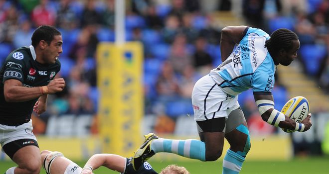 Marcel Garvey: Two tries for Worcester