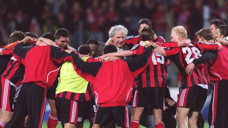 However United were dumped out of the competition by Bayer Leverkusen at the semi-final stage; destroying Fergie's hopes of a fairytale ending.