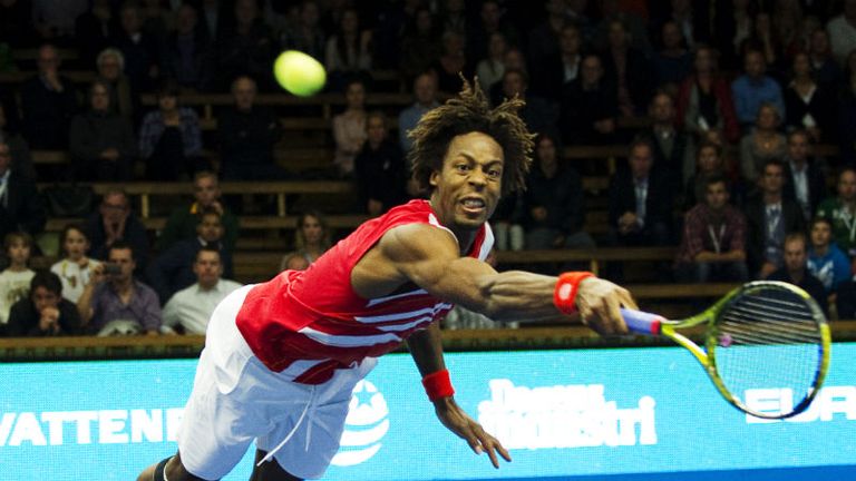Gael Monfils: still in the hunt for a place in Tour Finals