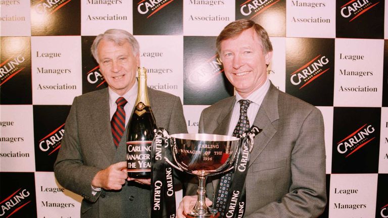 Ferguson's achievements in this period were recognised when in 1996 he picked up the first of many manager of the year awards.