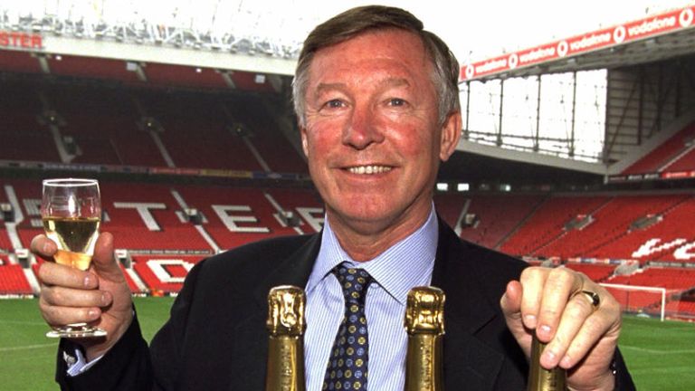 United  became only the fourth side in history to win the English league title three seasons in a row. Definitely cause for celebration.