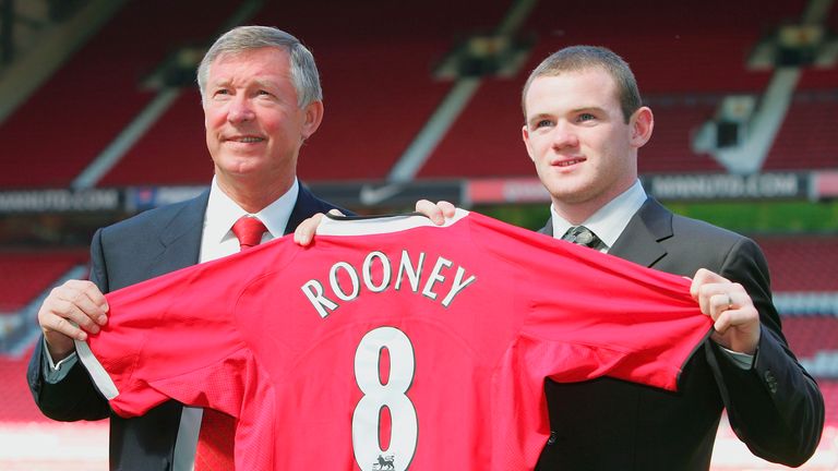 Yet another big-money signing for Fergie, this time plucking the promising Wayne Rooney from Everton. The young striker would become talismanic for United.