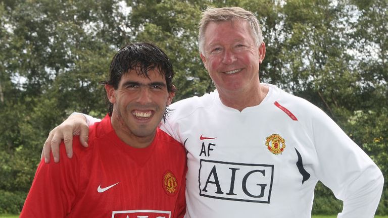 In what would turn out to be one of Sir Alex's more controversial signings Carlos Tevez joined the Reds in 2007 for £20 million.