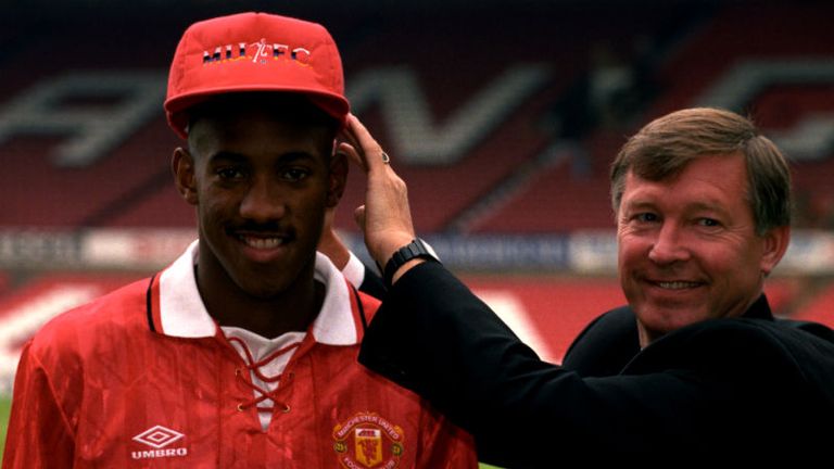Dion Dublin was one of Ferguson's big name signings during the summer of '92...