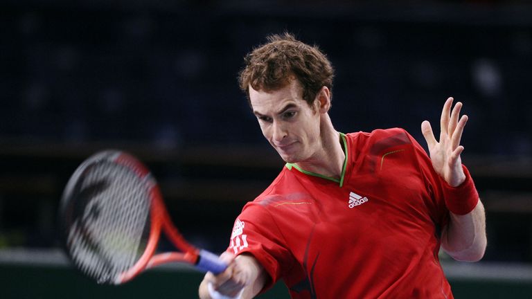 Andy Murray: Remains on course for fourth consecutive ATP title