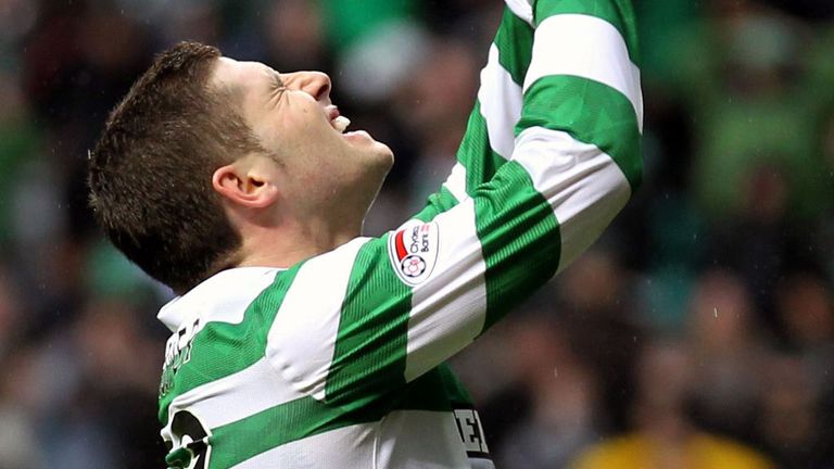Gary Hooper: Celtic striker has been linked with Southampton but Neil Lennon has no plans to sell