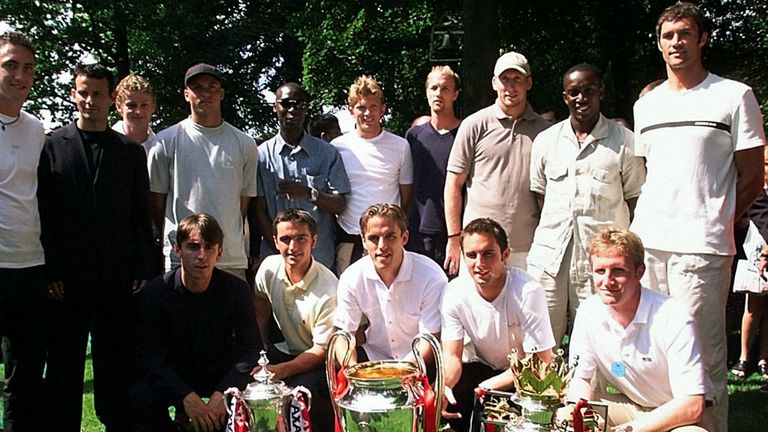United's European success completed an impressive Treble for Sir Alex, having already picked up the FA Cup and Premier League title