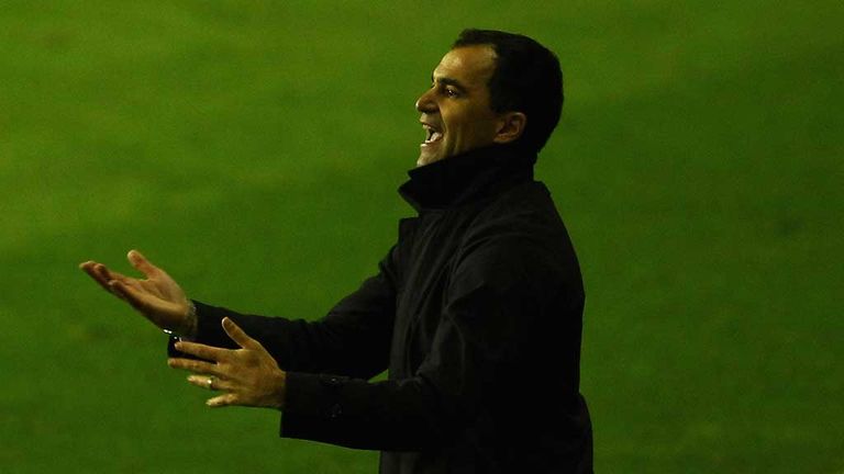 Roberto Martinez: Wigan boss saw his side snap miserable run with vital victory