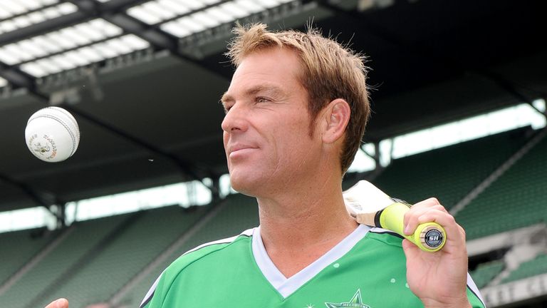 Shane Warne: Confident of recovering from a cooking injury in time to play on Saturday