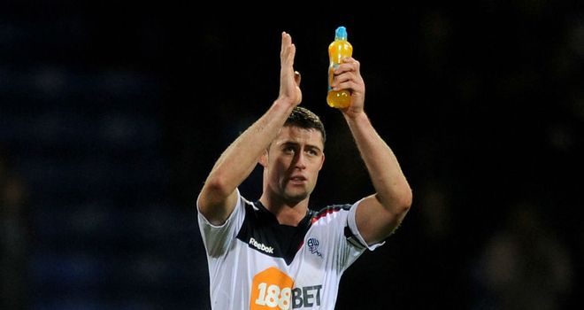 Gary Cahill: Heading towards the exits at Bolton, with Chelsea close to completing a deal