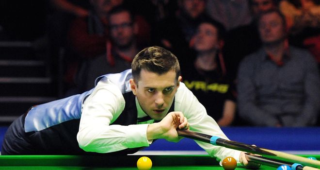 Mark Selby: was at one stage in danger of losing all six frames in the opening match of the evening