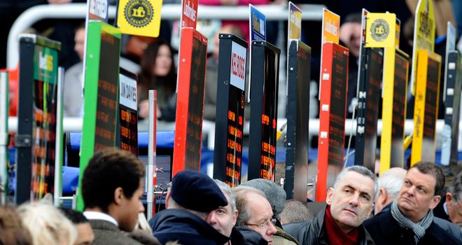 Kempton bookmakers will be keen for Wednesday&#39;s King George meeting to go ahead