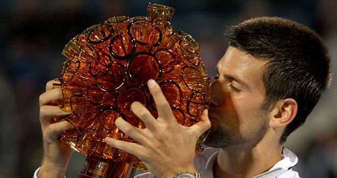 Novak Djokovic: Winner of the Abu Dhabi exhibition tournament