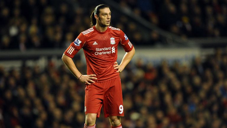 The most expensive British footballer in history, Carroll, hit the cross bar with just under 20 minutes remaining