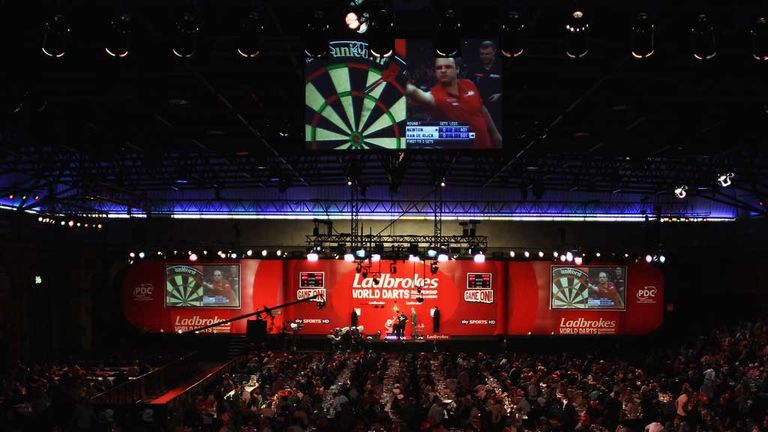 darts world championship live scores