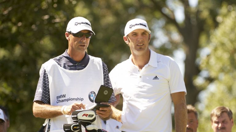 Dustin Johnson (R): Has opted to re-hire his old caddie Bobby Brown (L)