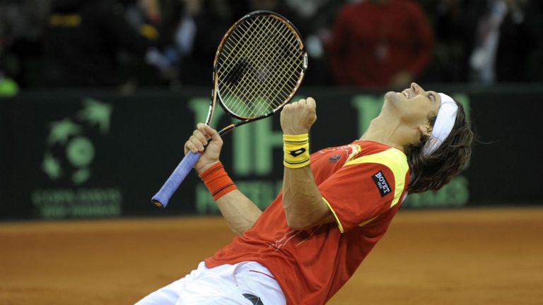 David Ferrer: Came through a classic against Juan Martin Del Potro to put Spain 2-0 up