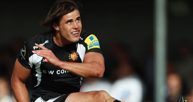 Ignacio Mieres: try for Exeter