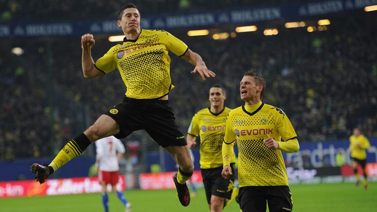 Robert Lewandowski: A brace against Hamburg