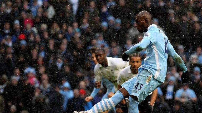 Mario Balotelli strokes home the winner, but Harry Redknapp insists he should not have been on the pitch