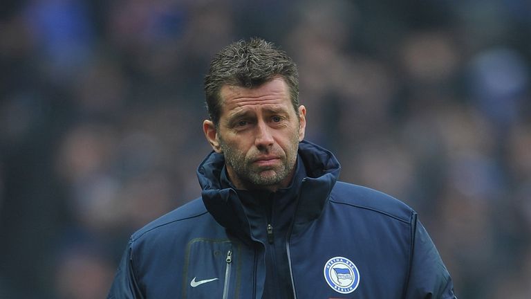 Michael Skibbe: Lasted just five games in the Hertha Berlin hot-seat