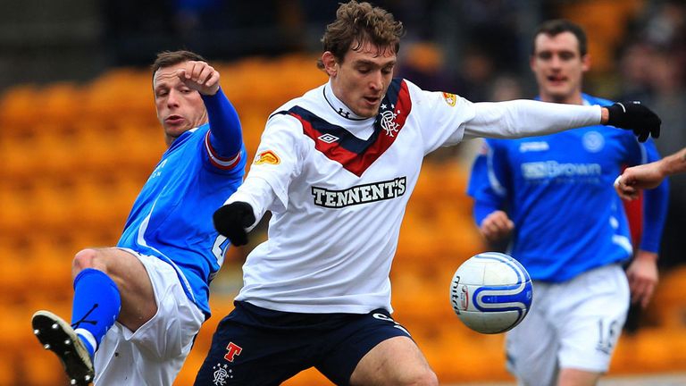 Nikica Jelavic: The Rangers striker has scored 17 times this season for the SPL side