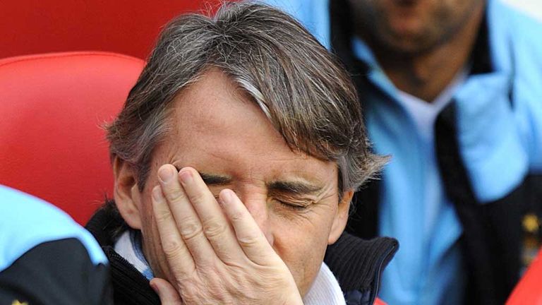 Roberto Mancini: Saw Manchester City dominate at Sunderland but concede late on