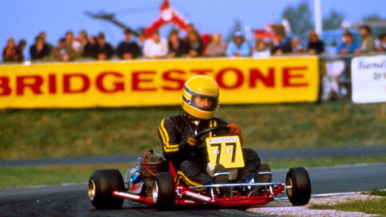 Ayrton Senna started his career in Karting and competed in the World Championship, finishing as runner up in 1979 and 1980.
