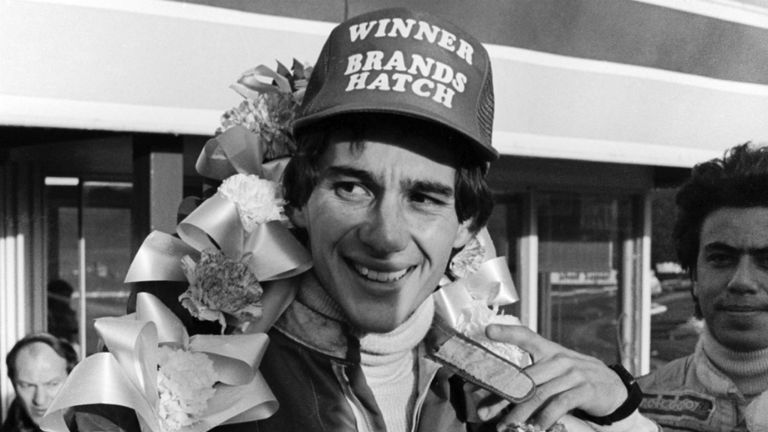 And took his first ever single-seater win at Brands Hatch