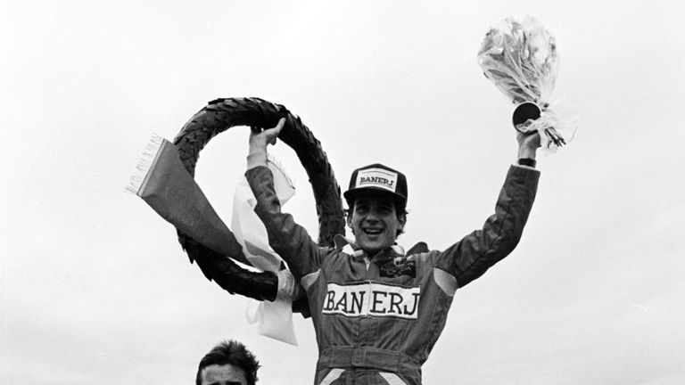 Winning the British title...