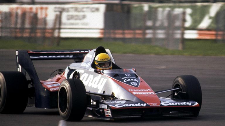 That Autumn Senna tested for the Toleman F1 team